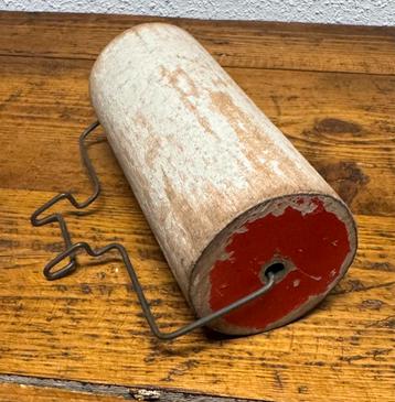Oude houten Lego wals voor achter de tractor vintage 50 beschikbaar voor biedingen