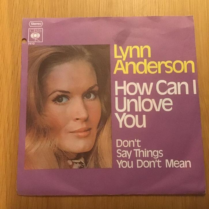 Lynn Anderson - How can I unlove you, Cd's en Dvd's, Vinyl Singles, Gebruikt, Single, Ophalen of Verzenden
