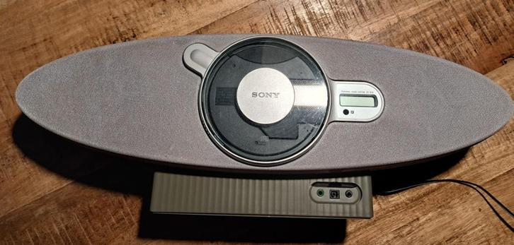 Sony radio cd-speler type ZS-D10, Audio, Tv en Foto, Cd-spelers, Gebruikt, Sony, Draagbaar, Met radio, Ophalen