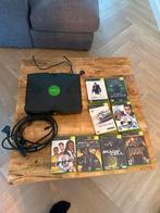 Orginele xbox werkend met games, Spelcomputers en Games, Spelcomputers | Xbox Original, Ophalen, Gebruikt, Met 1 controller, Met games