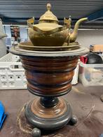 Antieke water stoof / samofaar en klokken, Antiek en Kunst, Ophalen, Koper