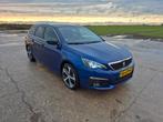 Te koop Peugeot 308 GT-LINE SW, Auto's, 1199 cc, 1165 kg, Blauw, 56 €/maand
