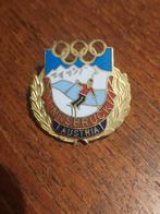 Prachtige broche Olympische Spelen Innsbruck 1976, Verzamelen, Speldjes, Pins en Buttons, Ophalen of Verzenden, Gebruikt, Overige onderwerpen