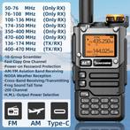 Quansheng UV-5K(8) Dualband portofoons 3 stuks / 1 met HF., Telecommunicatie, Portofoons en Walkie-talkies, Nieuw, Portofoon of Walkie-talkie