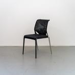 1 Vitra Meda Slim stoel Zwart, Zo goed als nieuw, Metaal