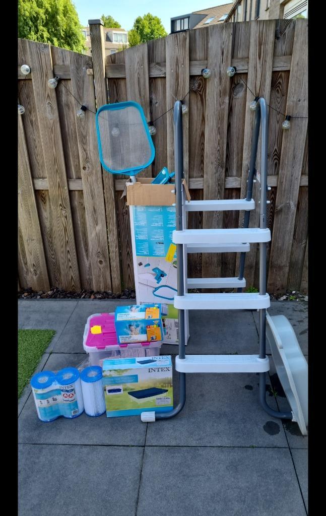 Intex zwembad producten, Tuin en Terras, Zwembad-toebehoren, Zo goed als nieuw, Overige typen, Ophalen