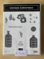 Stampin'Up! Vintage Christmas (stempels), Ophalen of Verzenden, Zo goed als nieuw, Kerst