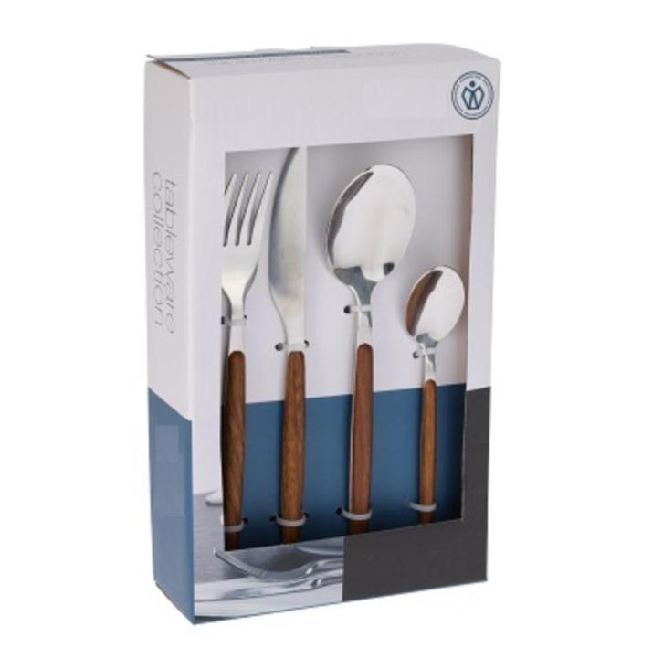 RVS Kampeer Bestekset € 14,95, Caravans en Kamperen, Kampeeraccessoires, Nieuw, Ophalen of Verzenden