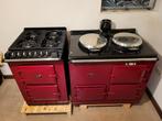 Aga Zomer en winter fornuis ( combinatie), Gebruikt, Inductie, Vrijstaand, 85 tot 90 cm