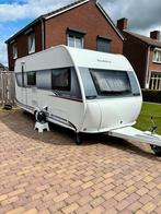 Hobby On Tour 470KMF 2015 zakluifel & Mestic split airco, Caravans en Kamperen, Hobby, Treinzit, Particulier, Stapelbed