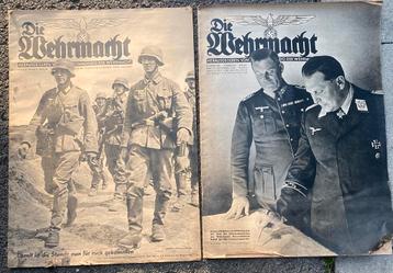 2x Die Wehrmacht inval NL mei 1940 beschikbaar voor biedingen