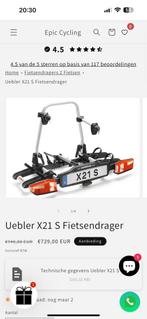 Fietsdrager nieuw in de doos, Ophalen of Verzenden, Nieuw