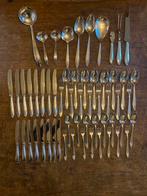 8 persoons, 58 delig verzilverd bestek, gero 100 Perfection, Antiek en Kunst, Antiek | Bestek, Ophalen of Verzenden
