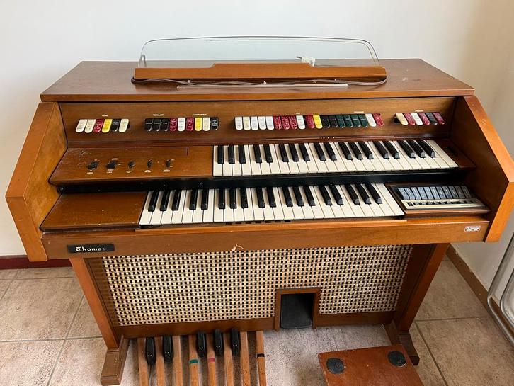 Vintage Thomas Orgel - 2 Klavieren, Muziek en Instrumenten, Orgels, Gebruikt, Orgel, 2 klavieren, Ophalen of Verzenden