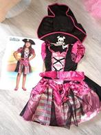 Roze piratenjurk met hoed. Piratenpak, Ophalen of Verzenden, Zo goed als nieuw, 104 of kleiner, Meisje