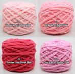 Chunky Chenille Garen 100gr in vele kleuren! Nieuw, Hobby en Vrije tijd, Breien en Haken, Ophalen of Verzenden, Zo goed als nieuw