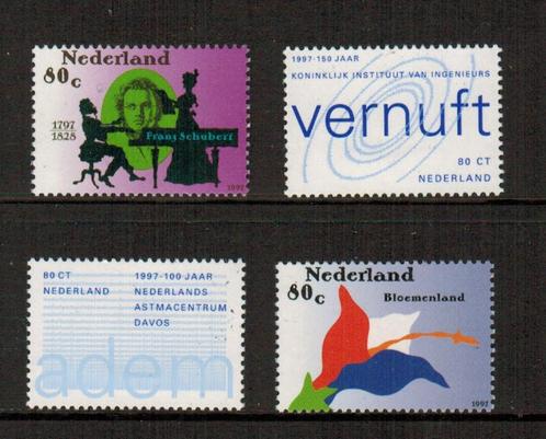 1729-1732 Vier Herdenkingen 1997 Postfris, Postzegels en Munten, Postzegels | Nederland, Postfris, Na 1940, Verzenden