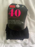 Pantys, maillots,  warm en mooi, Zwart, Nieuw, Overige maten, Ophalen of Verzenden