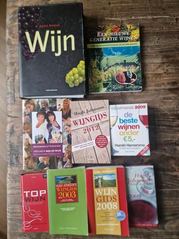 9 boeken over wijn beschikbaar voor biedingen