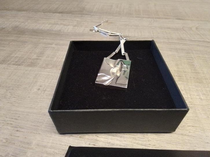 Lapponia collier, Sieraden, Tassen en Uiterlijk, Kettingen, Zo goed als nieuw, Zilver, Zilver, Met hanger, Ophalen of Verzenden
