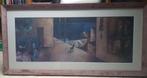Mooi schilderij met paspartout 118 x 58 cm bijna gratis, Ophalen