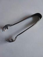 Verzilverde Suikertang / Serveertang met Klauwtjes, Antiek en Kunst, Ophalen of Verzenden