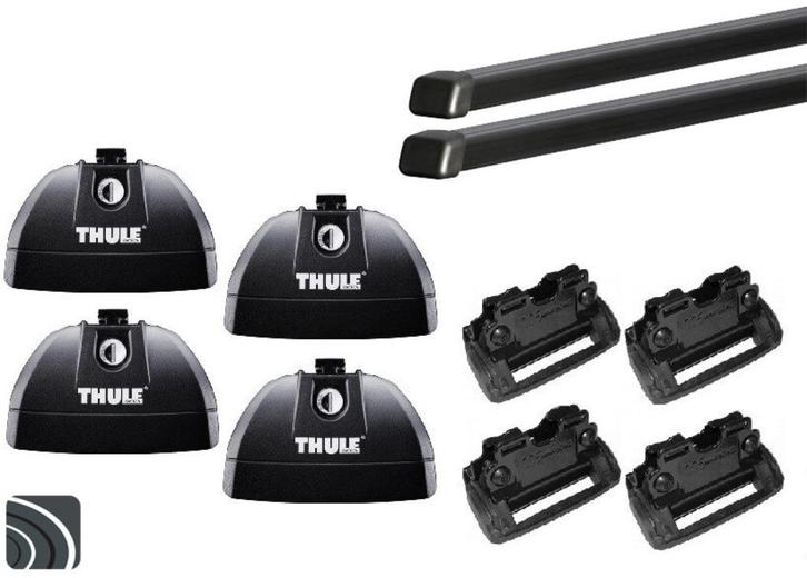 Thule dakdragers Ford Galaxy 2010-2015 Flushrails, Auto diversen, Dakdragers, Gebruikt, Ophalen of Verzenden