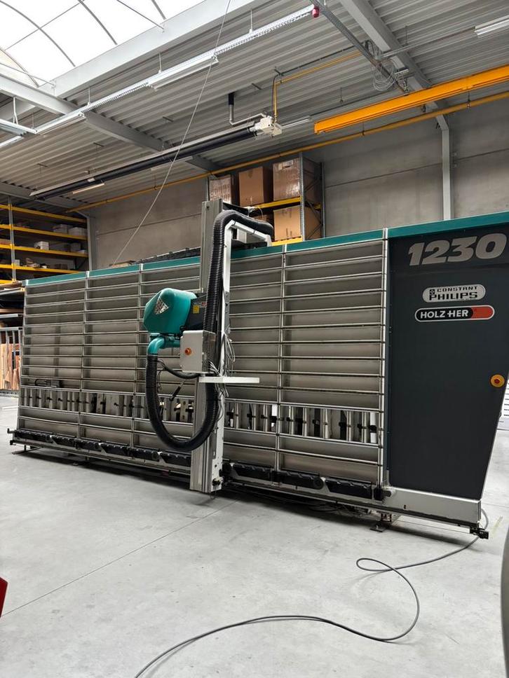 Paneelzaag * holzher 1230* L6620 x B1480 x H2948, Doe-het-zelf en Verbouw, Gereedschap | Zaagmachines, 1200 watt of meer, 70 mm of meer