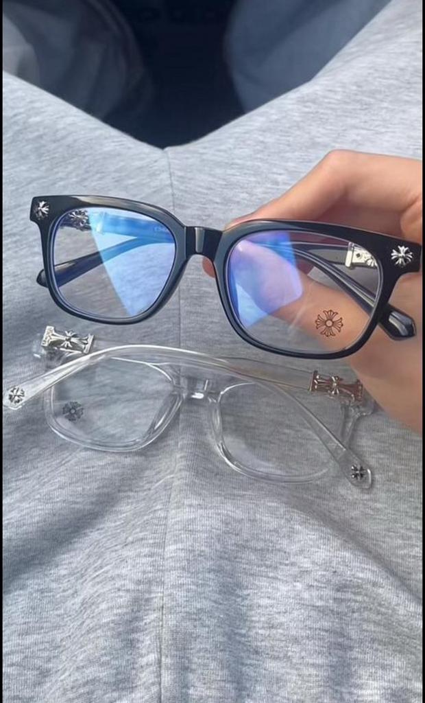 Chrome hearts bril, Sieraden, Tassen en Uiterlijk, Zonnebrillen en Brillen | Heren, Nieuw, Bril, Overige merken, Zwart, Ophalen of Verzenden