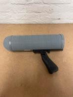 Vintage Sennheiser microfoon met Rycote windscreen, Muziek en Instrumenten, Microfoons, Ophalen of Verzenden, Zo goed als nieuw