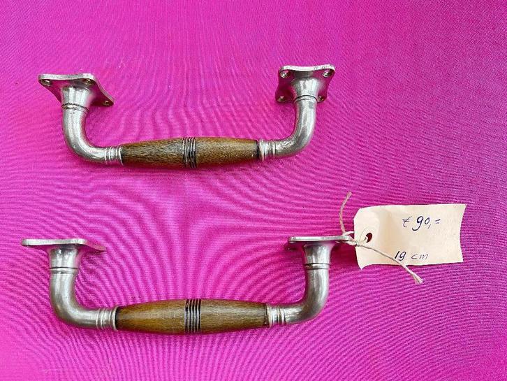 Schuifdeur grepen, en suite deuren, oude deurgrepen, haldeur, Antiek en Kunst, Antiek | Woonaccessoires, Ophalen of Verzenden