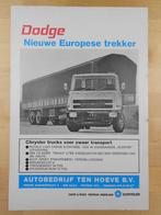 Dodge 500 Serie Trekker Brochure ca 1972, Overige merken, Ophalen, Bedford, Gelezen