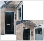 Luifel overkapping deurluifel RVS/glas op maat gemaakt NIEUW, Ophalen of Verzenden, Nieuw, Veranda