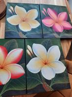 Schilderij 4x uit Bali, Ophalen of Verzenden