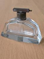 Antieke Art Deco Kristallen parfumfles parfumverstuiver €29, Antiek en Kunst, Ophalen of Verzenden