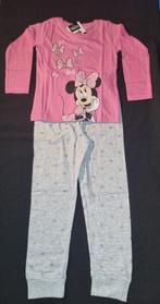 Minnie Mouse pyjama love roze/grijs maat 128, Kinderen en Baby's, Kinderkleding | Maat 128, Ophalen of Verzenden