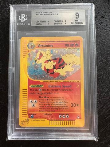 Arcanine H2/H32 | Aquapolis | BGS 9 beschikbaar voor biedingen