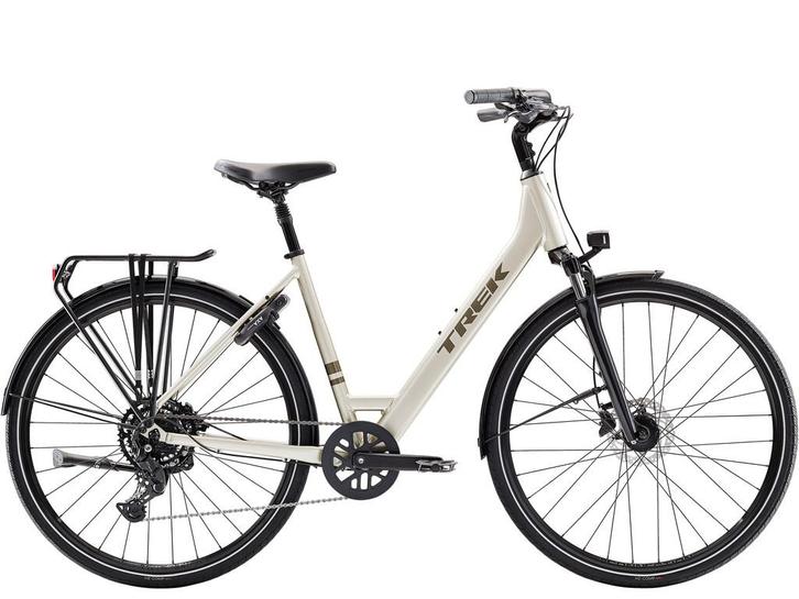 Trek Verve equipped zilver dames 55cm 28inch, Fietsen en Brommers, Fietsen | Dames | Damesfietsen, Nieuw, Overige merken, Versnellingen