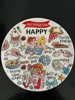 Blond Amsterdam Happy gebaksbordje, Ophalen of Verzenden, Nieuw, Aardewerk, Blond Amsterdam