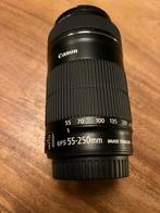 Canon EFS 55-250mm lens, Ophalen of Verzenden, Zo goed als nieuw, Telelens