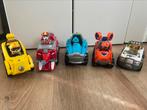 Paw patrol met voortuigen, Ophalen of Verzenden, Zo goed als nieuw