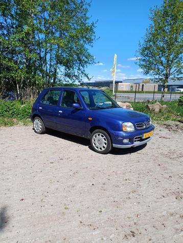 Nissan Micra 1.3 5D 2002 Blauw beschikbaar voor biedingen