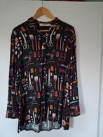 Mooie blouse van Nice Things - Maat M, Kleding | Dames, Maat 38/40 (M), Zwart, Nice Things, Ophalen of Verzenden