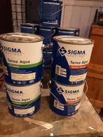 Sigma aqua primer en aflak goedkoop 2,5 liter 20 euro, Ophalen, Overige kleuren, Minder dan 5 liter, Verf