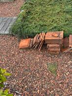 Ouderwetse dakpannen, Doe-het-zelf en Verbouw, Dakpannen en Dakbedekking, Ophalen, Steen of Klei, Dakpannen, Rood