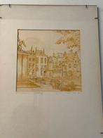 Tekening gevangenis poort, Verzenden