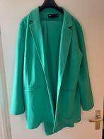 Kleurrijk Damespak turquoise maat 40, Maat 38/40 (M), Kostuum of Pak, Overige kleuren, Ophalen of Verzenden