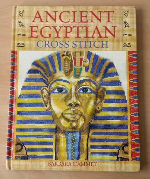Ancient Egyptian Cross Stitch - Barbara Hammet - 2006, Hobby en Vrije tijd, Borduren en Borduurmachines, Gebruikt, Patroon, Handborduren