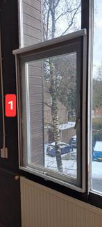 Bruynzeel rolhor voor raam Wit ral 9010 6stuks., Ophalen, Kunststof, Gebruikt, Hordeur