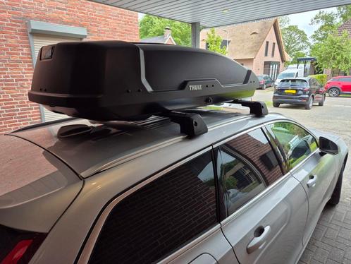 Dakkoffer/skibox te huur! Thule Force XT Large (450L), Auto diversen, Dakkoffers, Zo goed als nieuw, Ophalen of Verzenden
